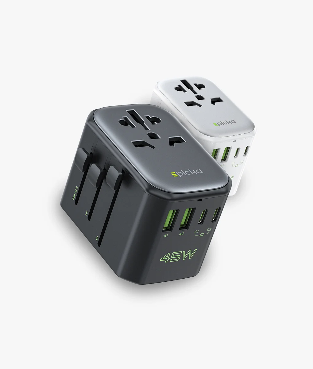 pulse-45w-combined-tp-front Pulse 45W Universal Travel Adapter - Image 1