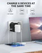 TA-105 Pro Universal Travel Adapter GaN 70W - Image 5